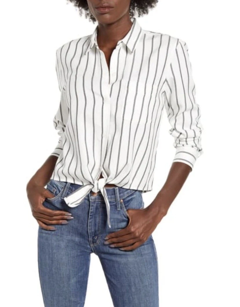 Shirt that ties clearance in front