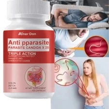 PARASITE DETOX BODY CLEANSE Complex Anti- PARASITE Support Cleanse 120 quick