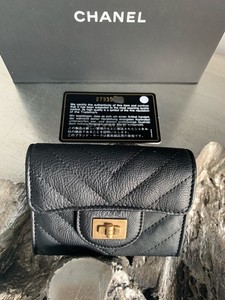 chanel card holder back pocket