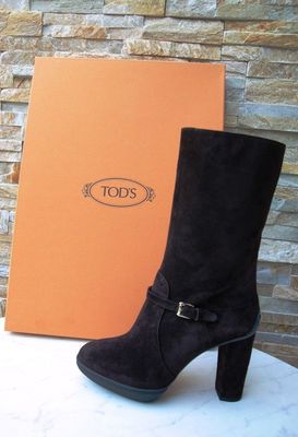 Tods Tod´s EU 40 Stiefel Stiefeletten Plateau Boots Schuhe neu ehem. UVP 660  