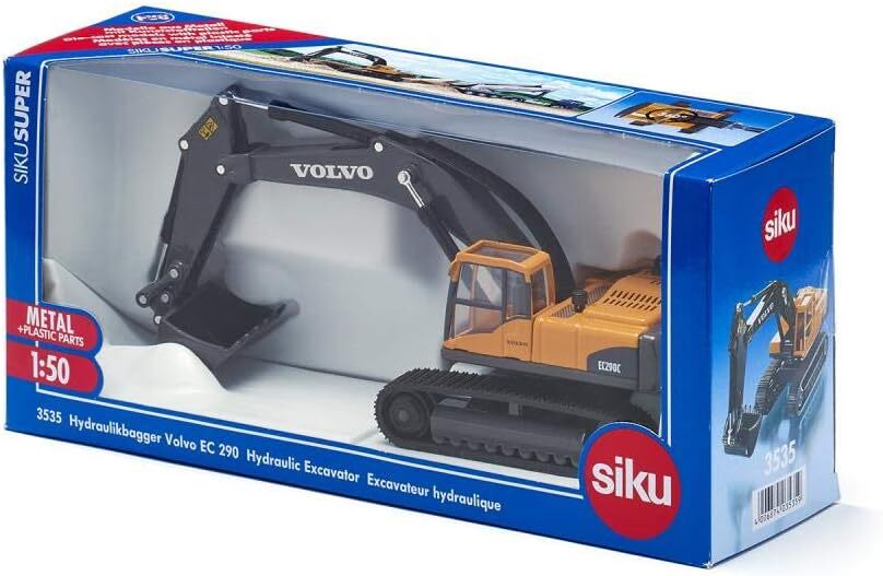Siku 3535 Volvo Hydraulic Excavator 1:50 Scale With Functional