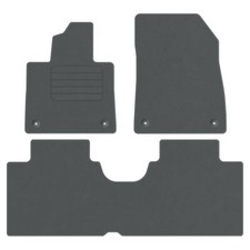 Velours Fußmatten für Smart #3 Elektro ab Bj. 2024 Automatten GRAU STD 3-tlg.