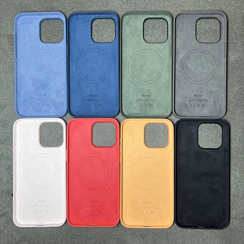 Custodia in silicone con cover MagSafe per iPhone 16 15 14 13 Pro Max 15 Plus 15 Pro - Foto 4 di 77