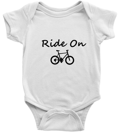 Infant Baby Bodysuit One-Piece Bike Jumpsuit Romper Newborn Outfit Ride Bicycle - Picture 13 of 25