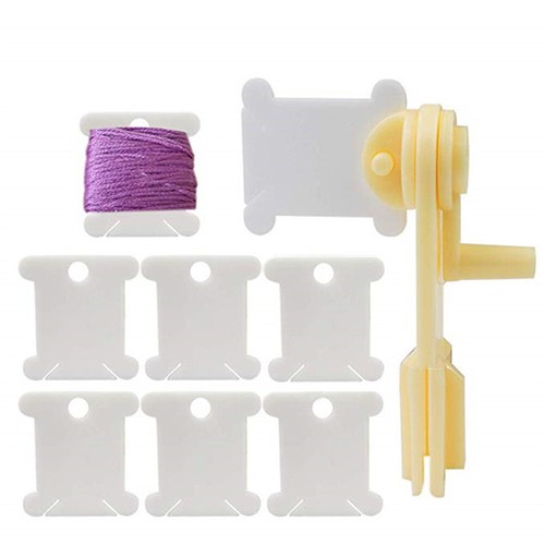 Cross Stitch String Winder Thread Bobbins Storage Holder Embroidery