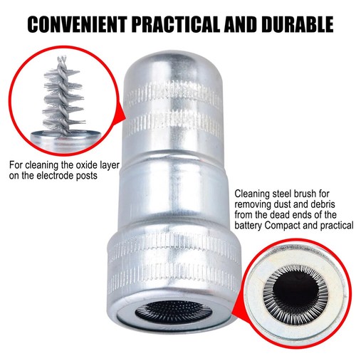 Car Wash Battery Wire Brush Post Terminal Cable Cleaner Tool New - Picture 6 of 10