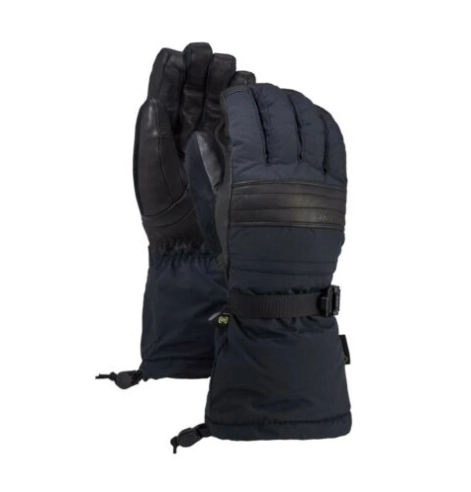 Burton Warmest Snowboard Women Gore-Tex Down Gloves True Black Small Retail $150