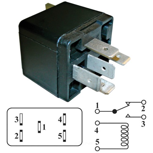 AC CONTROL, BLOWER, CONDENSER FAN RELAY MT0475 eBay