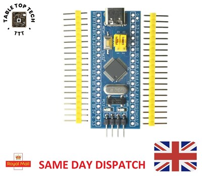 STM32F103C8T6 ARM STM32 USB-C Bluepill System Entwicklungsboard Modul UK Lager