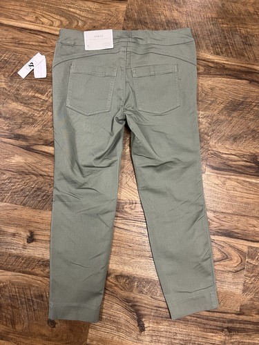 Christopher & Banks Ankle Straight Fit Mid-Rise Green Pants Size 6P New - Picture 5 of 12