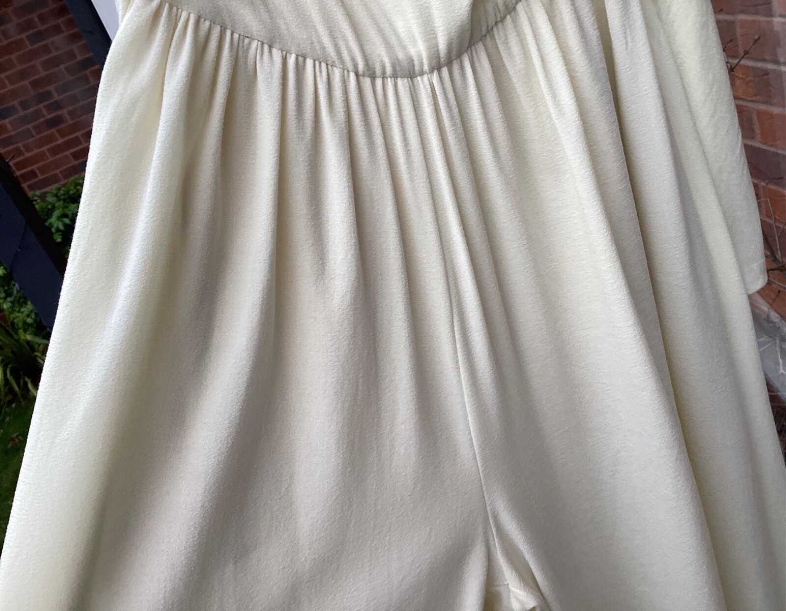 BNWT ZARA LIMITED EDITION OYSTER WHITE JUMPSUIT SIZE L  RRP £169 8171/889 PARTY image 6
