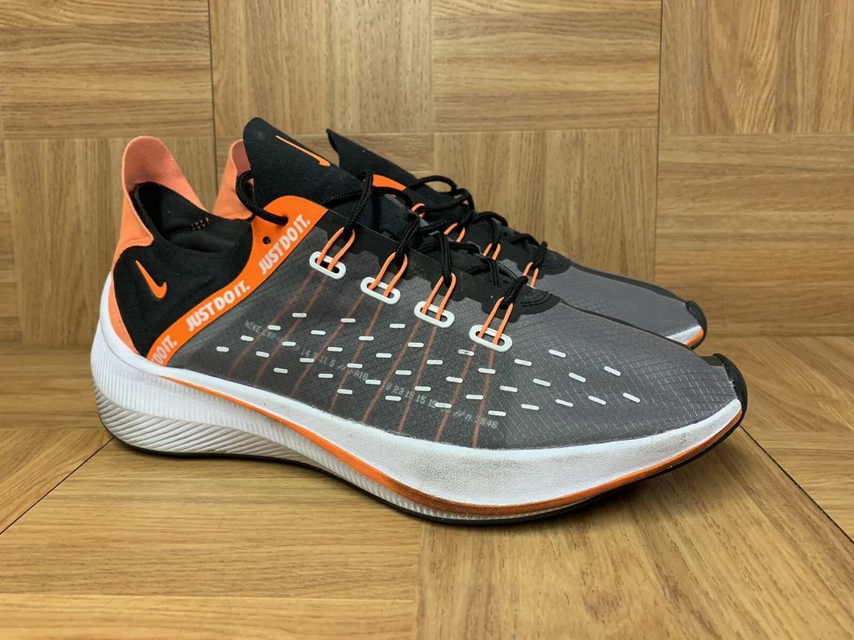 Nike EXP-X14 Just Do It Pack Black Orange Black Size 10.5 AO3095-001 Shoe | eBay