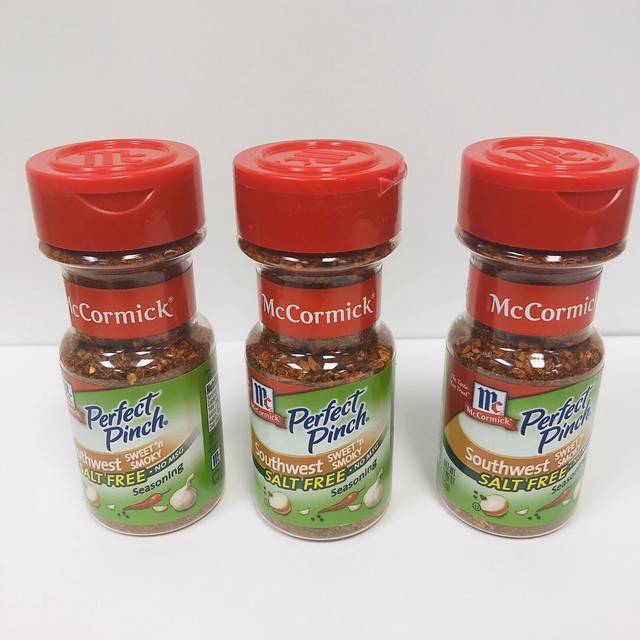 3 McCormick Southwest Sweet Smoky Seasoning Salt Pinch Discontinued for