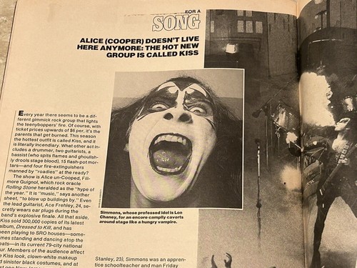 People Magazine July 1975 Paul Newman Joanne Woodward KISS Story Gene Simmons - Picture 3 of 3