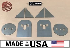 [SR] Front Torsion bar style mount bagged Air Ride bag brackets kit (1/4" Steel)
