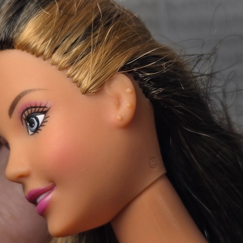 A22 ~ NACKTE BARBIE BRÜNETTE BLOND MYSTERY SQUAD ZEICHNETE TORI GESICHT PUPPE FÜR OOAK - Bild 6 von 14