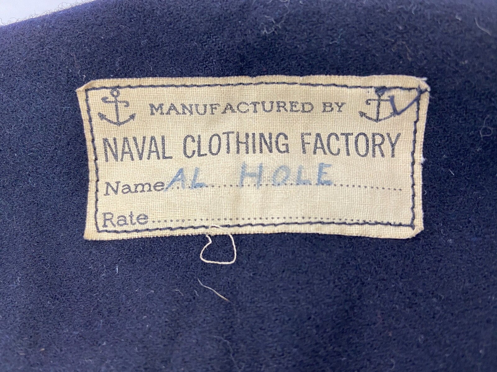 WWII US Navy Enlisted Machinist Mate Working Blue Jumper Top | eBay