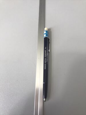 VTG Autopoint Ballpoint Pen Singer Metal Company Pipe Steel Enid Oklahoma A85