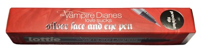 Lottie London Vampire Diaries Love Sucks Face and Eye Pen Silver DISCONTINUED 