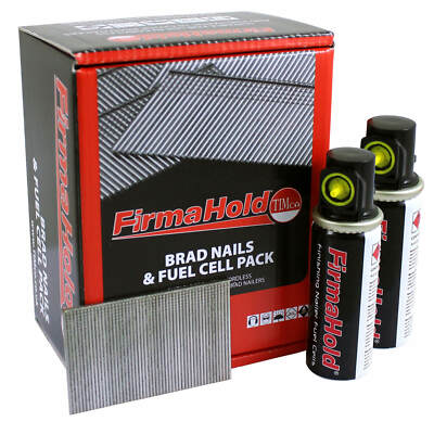 Firmahold gerade 16 Stärke Finishing Brad Nägel und Gas 64 mm Packung mit 2000