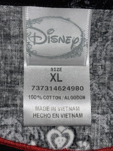 DISNEY Snow White & Queen Mirror Scrub Top W/ Pockets Women Size XL Black NWT - Picture 10 of 12