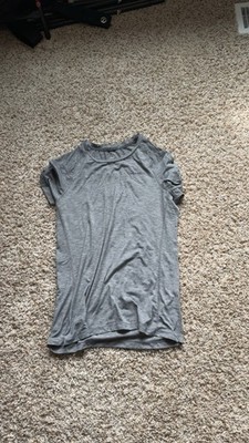 Merrell Modal Cotton Gray Short Sleeve Crew Neck Women's Regular Fit T-Shirt M