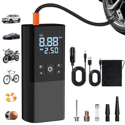 Tire Inflator Portable Air Compressor, Air Compressor Portable with Tire