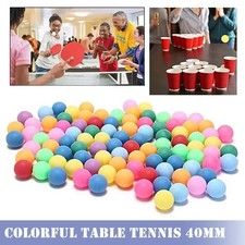 5Pcs Ping Pong 40Mm Frosted Mixed Colours Game Table Tennis Balls