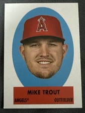 Mike Trout 2021 Topps Archives - 1963 Topps Peel-Offs Baseball Card #69PO-1