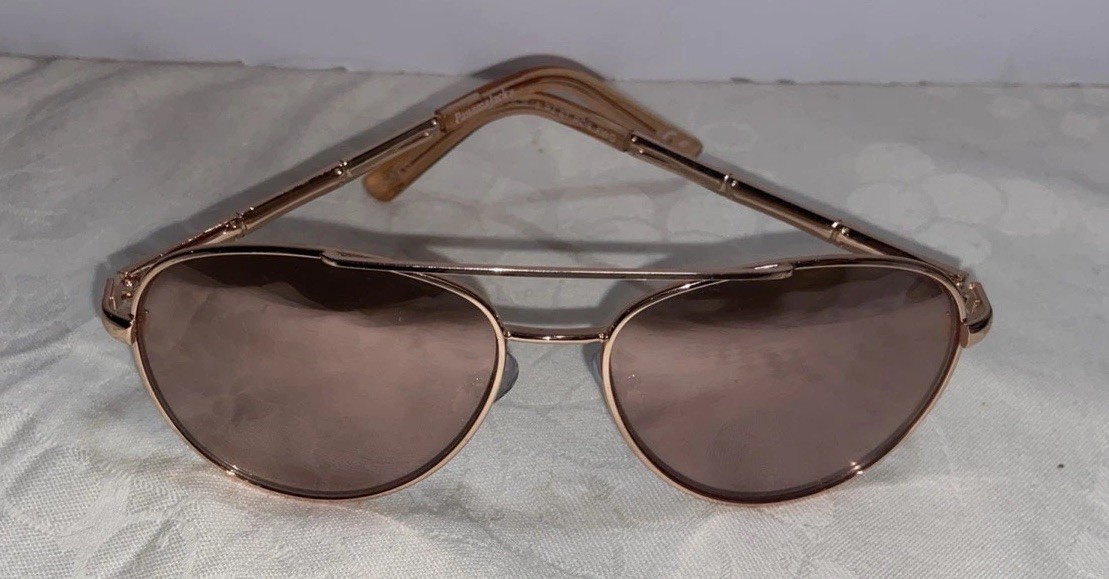 Panama Jack Women’s Sunglasses PJ87 – Pilot Metal Aviator Frames – Rose Gold