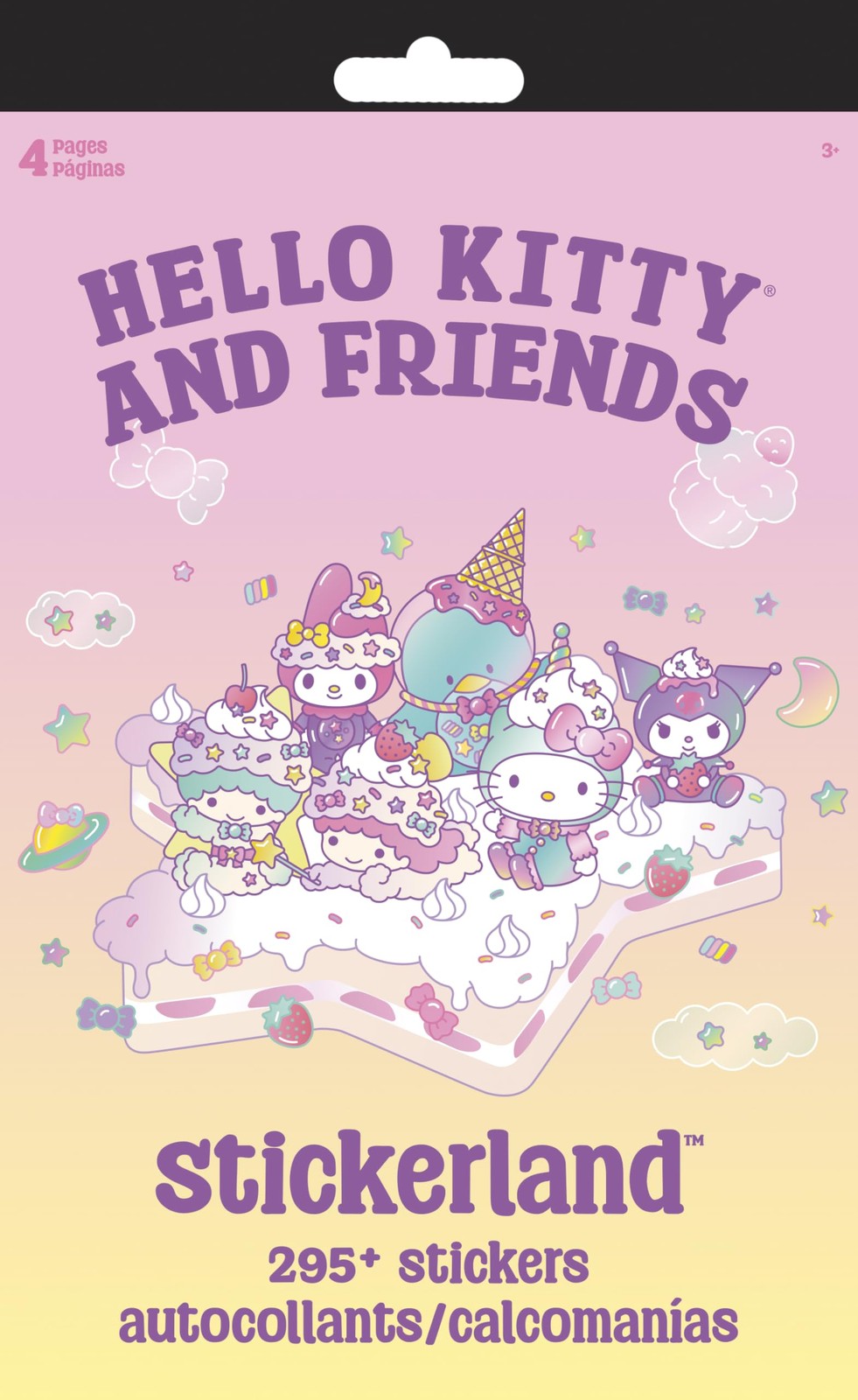 Sanrio - Hello Kitty and Friends - Dreamland - STICKERLAND 4 Page PAD