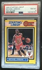 1989 Kenner Starting Lineup Cards One on Michael Jordan #4120026010 Bulls PSA 8