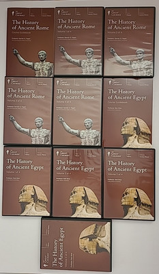 15 - THE GREAT COURSES CD & DVD + Guidebooks - Science Math History Music Medic