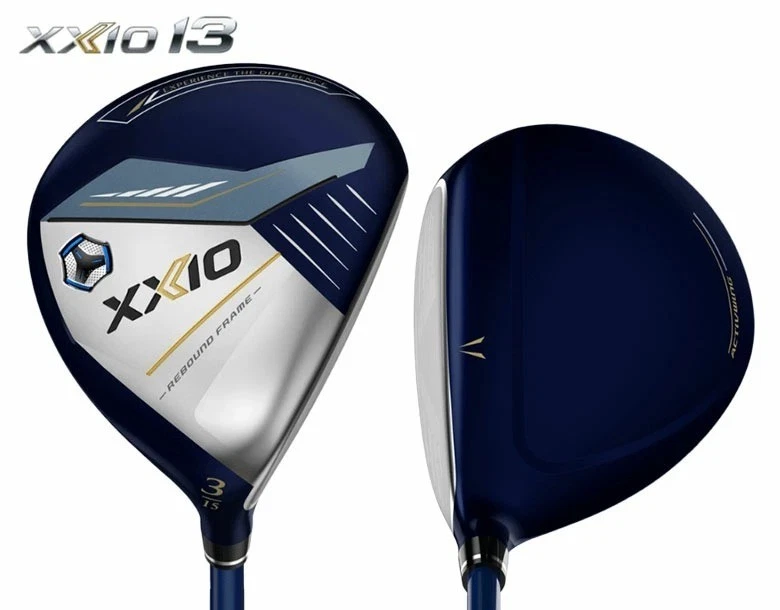Dunlop XXIO 13 Navy Driver Fairway Wood 1W/4W 2p Set MP1300 S-Flex Japan Model - Image 3 of 4