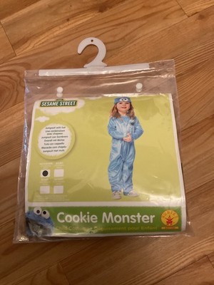 Rubies Sesamstraße Krümelmonster Baby Kleinkind Kostüm Partykostüm 0-3