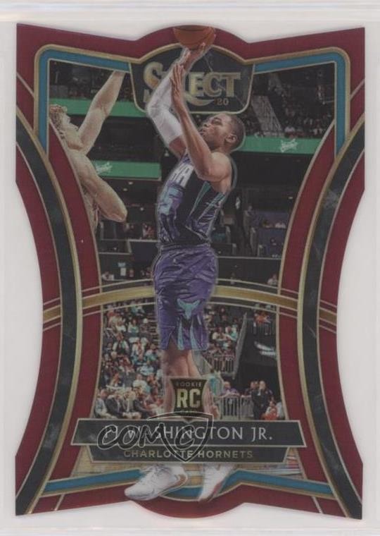 2019 Panini Select Premier Level Maroon Prizm 133/175 PJ Washington Jr Rookie RC