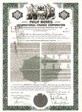 Philip Morris International Finance Corporation - Bond - Tobacco & Cigar Stocks