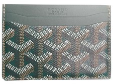 Goyard Saint-Sulpice Card Wallet Green