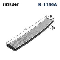 Innenraumfilter Aktivkohle 670Mm FüR Bmw E46 X3 E83 Alpina B3 Cabrio Coupe