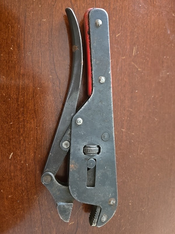 Vintage BMC No 7 Pressure Lock Wrench Pliers  Made In USA