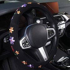 Steering Wheel Cover Cute Auto Accessories Women Girls Flower Steering Wheel Cover Cute Auto Accessories Women Girls Flower