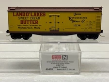 N Scale Micro Trains MTL 49470 Land O'Lakes Butter URTC 10134 Reefer