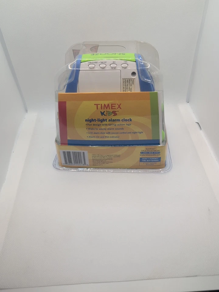 Timex Kids Alarm Clock TK021W Rare - Image 4 of 4