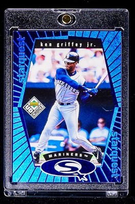 Ken Griffey Jr. BLUE COLOR MATCH FOIL CARD Seattle Mariners