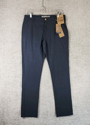 Taylor Vintage Greenwich Slim Aerotec Pants Mens 30x32 Dark Navy Luxe Cotton NWT