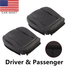 Driver Passenger Bottom Seat Cover Black For 2008-2015 Mercedes Benz GLK 250 350