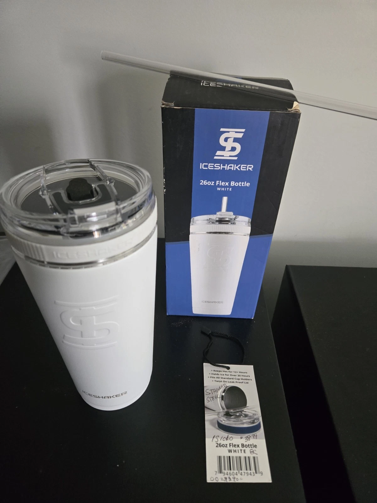 IceShaker Stainless Steel Protein Shaker 26 Oz Tumbler New
Opens in a new window or tab
