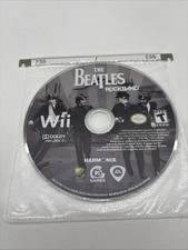 The Beatles: Rock Band Nintendo Wii, 2009 Game DISC ONLY