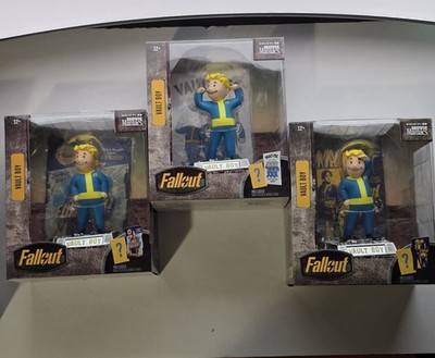 Fallout Vault Boy McFarlane Movie Maniacs SET OF 3 Limited Edition