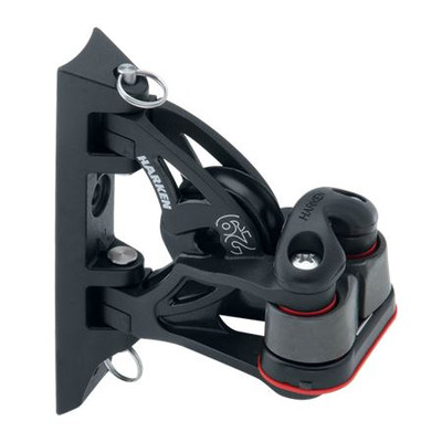 Harken 29 mm schwenkbarer Bleiblock mit Cam-Matic Klampe (395)
